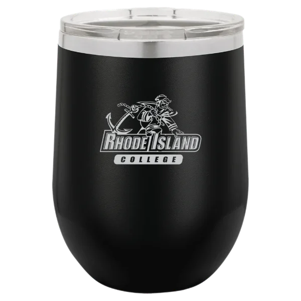 Rhode Island College Polar Camel 12 oz. Stemless Wine Tumbler