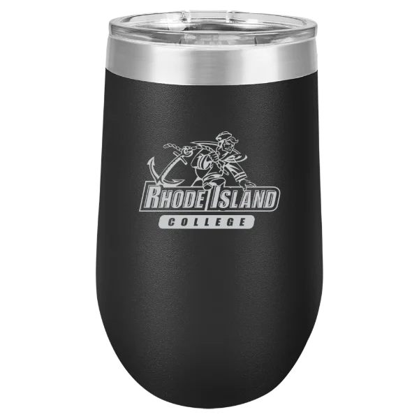 Rhode Island College Polar Camel 16 oz. Stemless Wine Tumbler