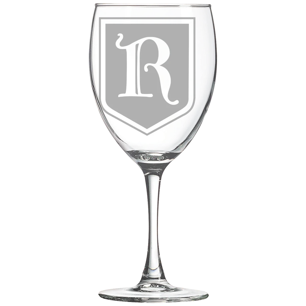 Rhodes College Polar Camel 10 1/2 oz. Wine Glass