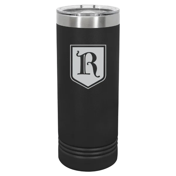 Rhodes College Polar Camel 22 oz. Skinny Tumbler with Slider Lid