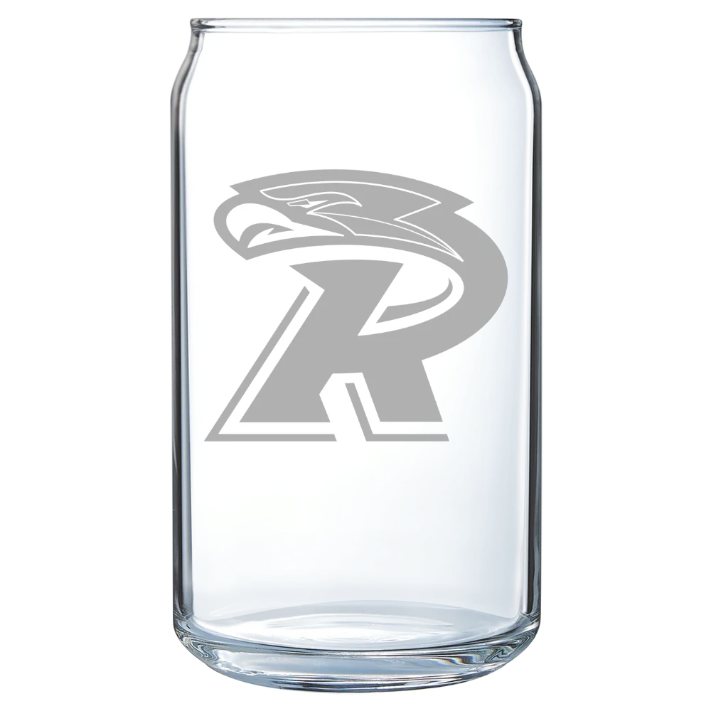 Ripon College Polar Camel 16 oz. Can Glass