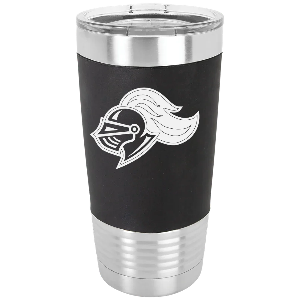 Rivier University Polar Camel 20 oz. Silicone Grip Tumbler with Standard Lid
