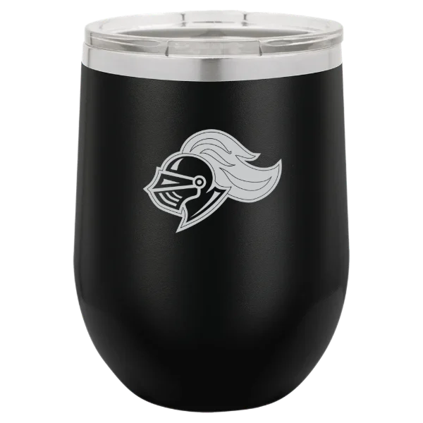Rivier University Polar Camel 12 oz. Stemless Wine Tumbler