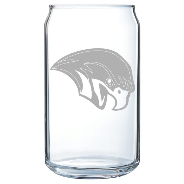 Roanoke College Polar Camel 16 oz. Can Glass
