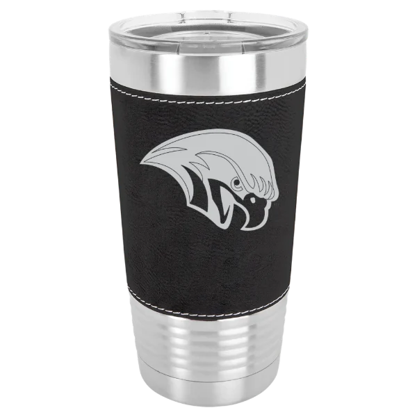 Roanoke College Polar Camel 20 oz. Leatherette Grip Tumbler with Standard Lid