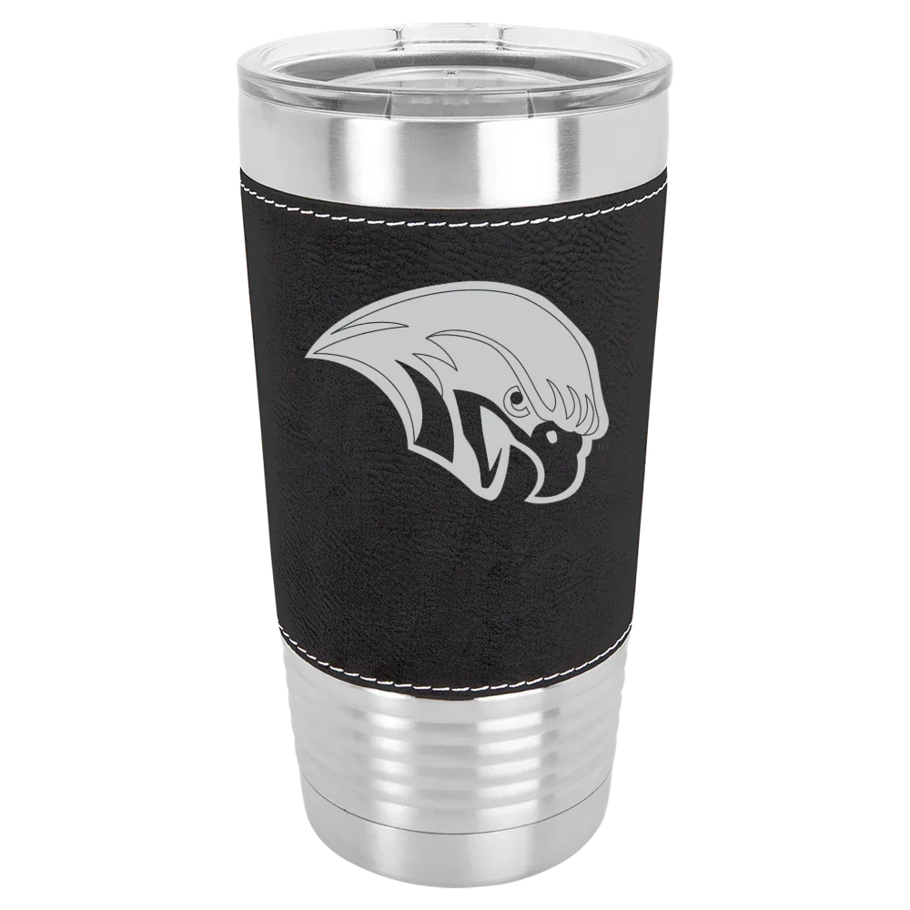 Roanoke College Polar Camel 20 oz. Leatherette Grip Tumbler with Standard Lid
