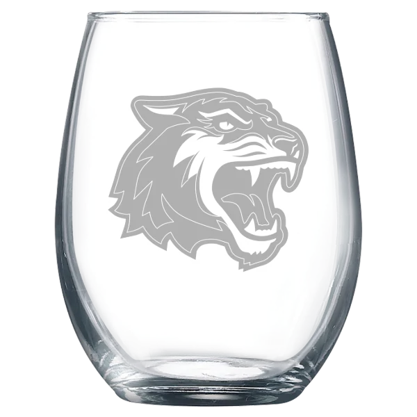 Rochester Institute of Technology Polar Camel 9 oz. Stemless Wine Glass