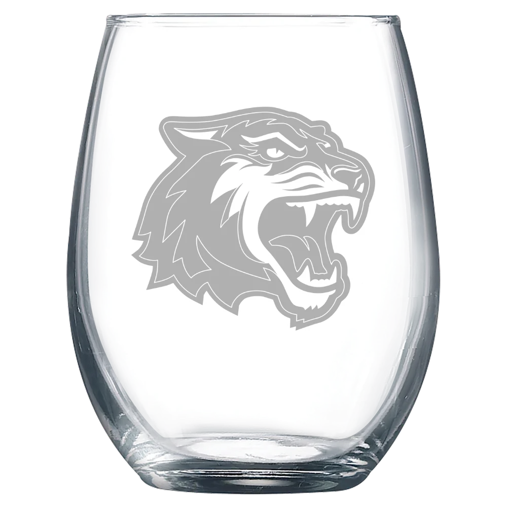 Rochester Institute of Technology Polar Camel 9 oz. Stemless Wine Glass