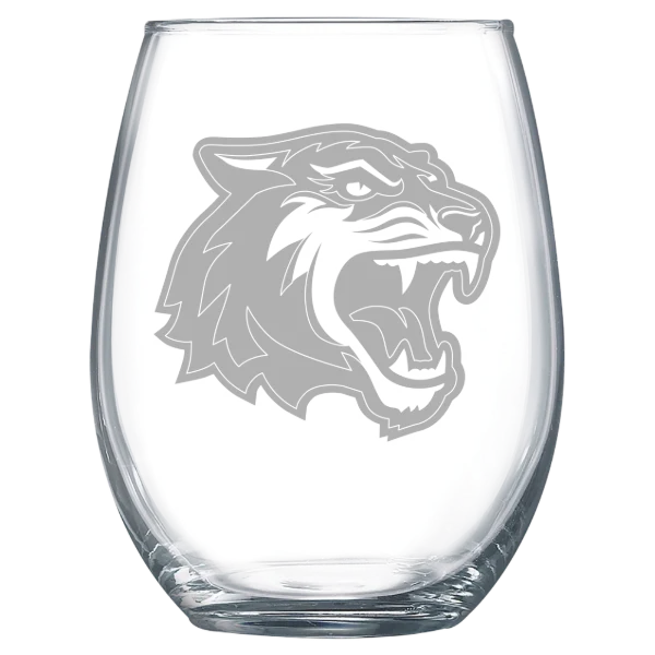 Rochester Institute of Technology Polar Camel 15 oz. Stemless Wine Glass
