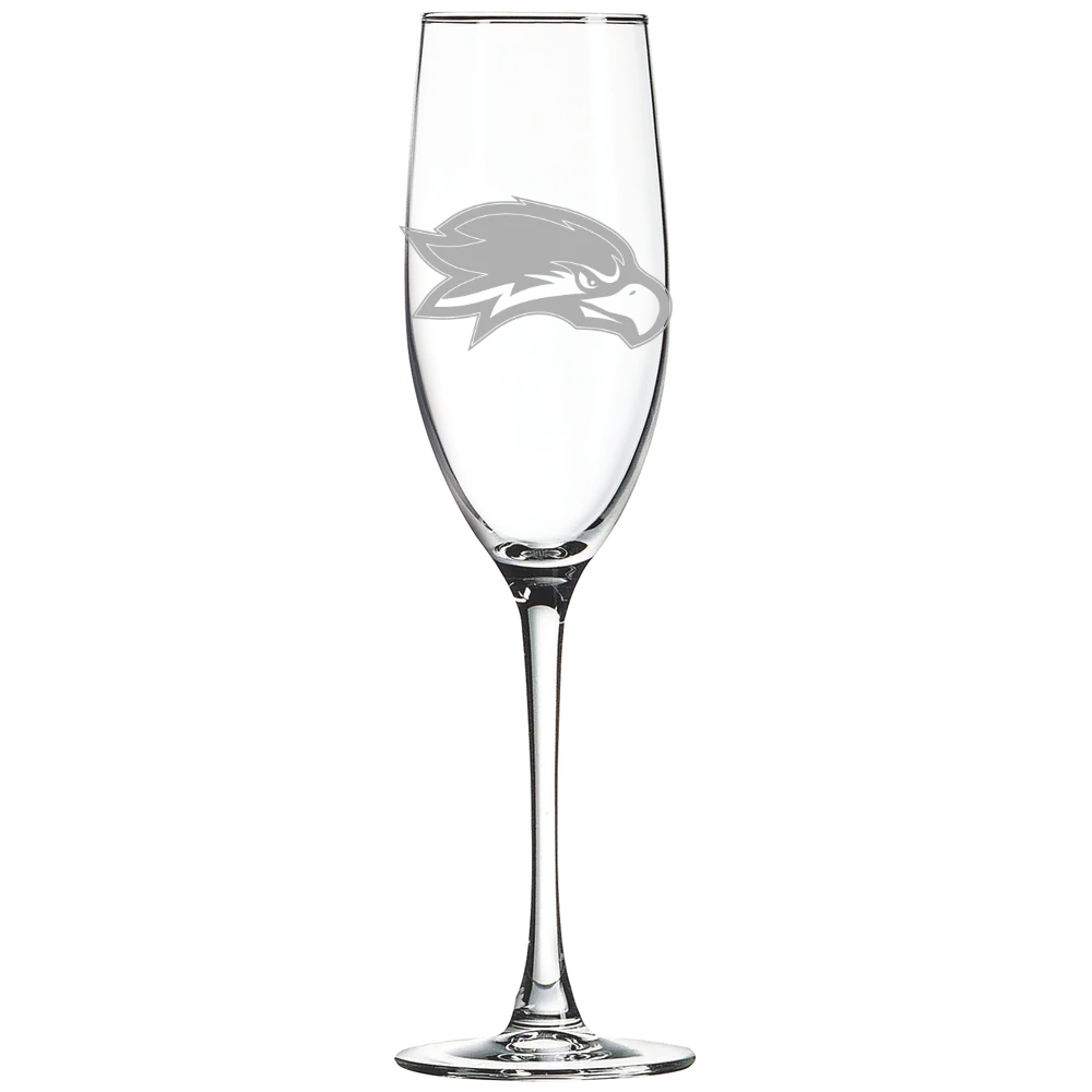 Roger Williams University Polar Camel 8 oz. Champagne Flute