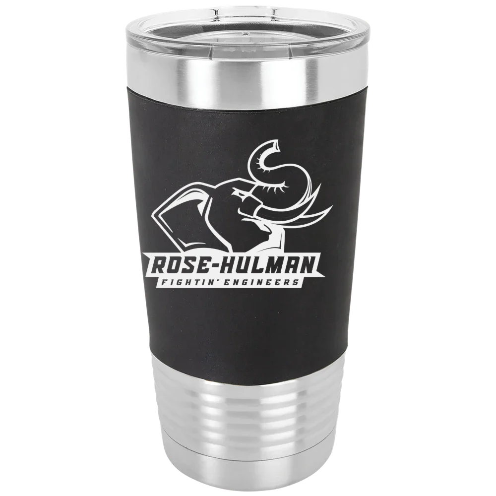 Rose-Hulman Institute of Technology Polar Camel 20 oz. Silicone Grip Tumbler with Standard Lid