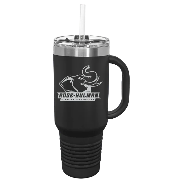 Rose-Hulman Institute of Technology Polar Camel 40 oz. Travel Mug with Snap Lid & Straw