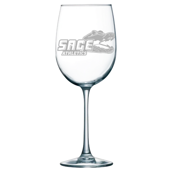 Russell Sage College Polar Camel 19 oz. Wine Glass
