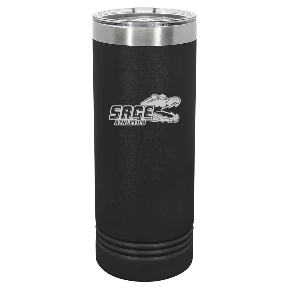 Russell Sage College Polar Camel 22 oz. Skinny Tumbler with Slider Lid