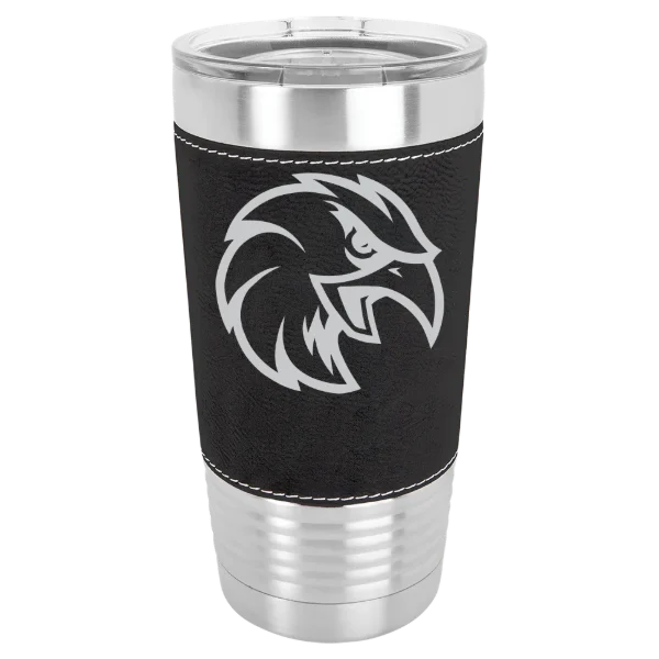 Saint Elizabeth University Polar Camel 20 oz. Leatherette Grip Tumbler with Standard Lid