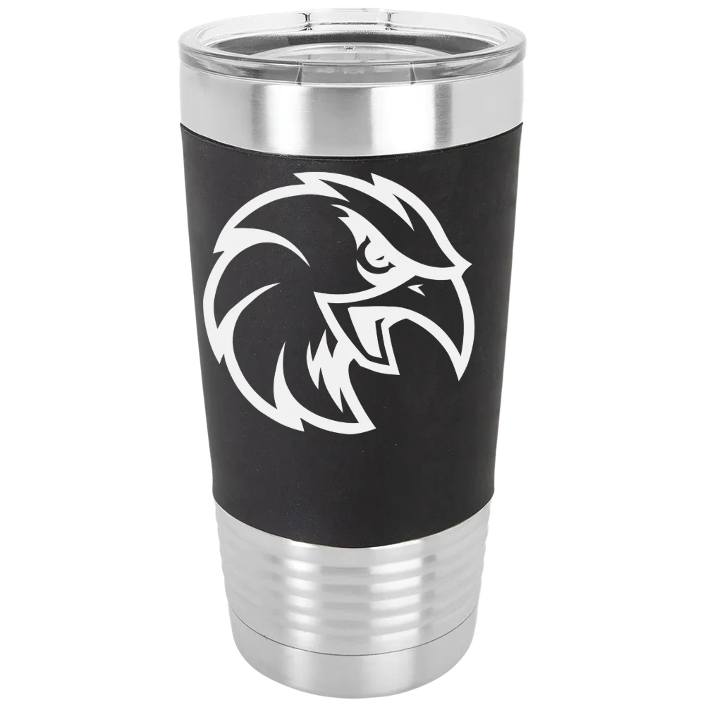 Saint Elizabeth University Polar Camel 20 oz. Silicone Grip Tumbler with Standard Lid