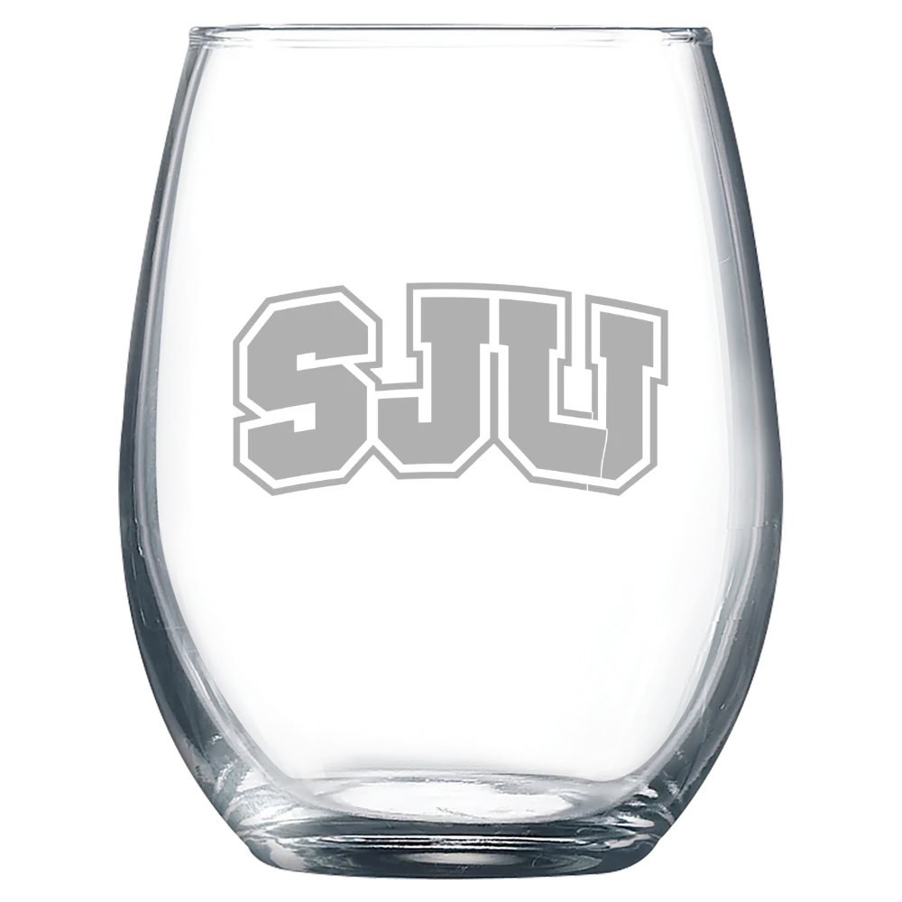 Saint John's University (Minnesota) Polar Camel 9 oz. Stemless Wine Glass