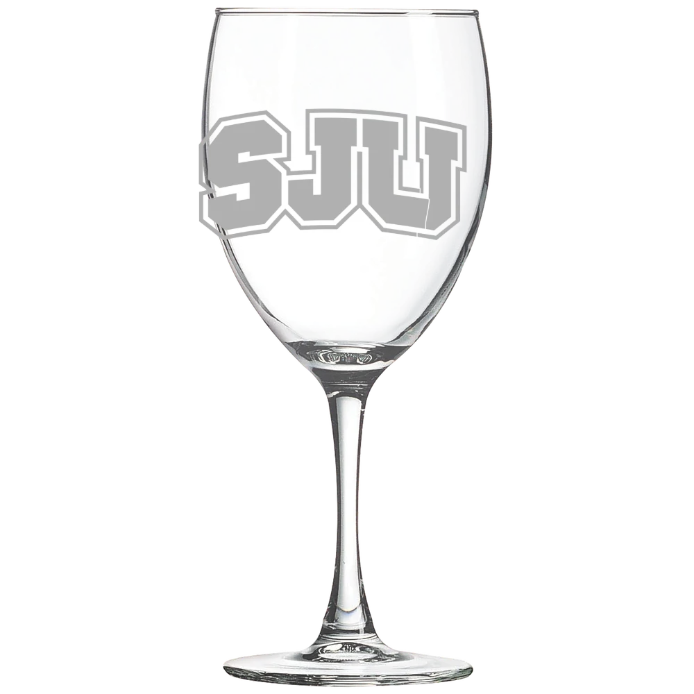 Saint John's University (Minnesota) Polar Camel 10 1/2 oz. Wine Glass