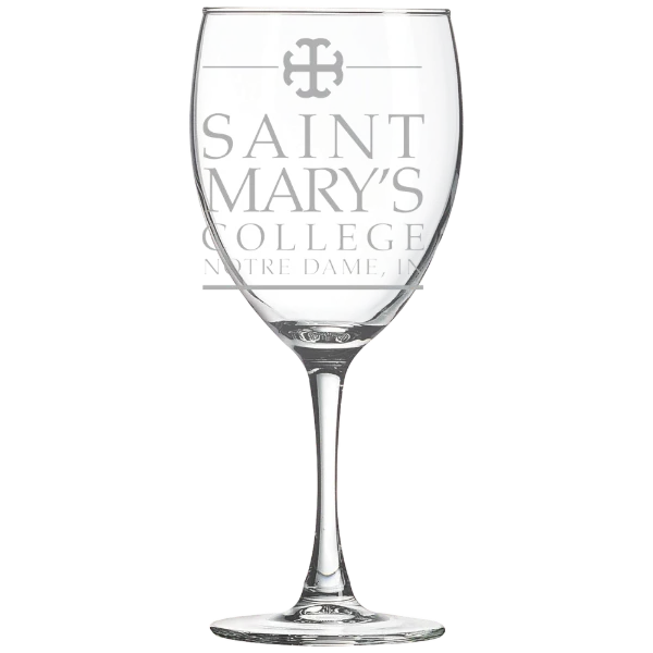 Saint Mary's College (Indiana) Polar Camel 10 1/2 oz. Wine Glass