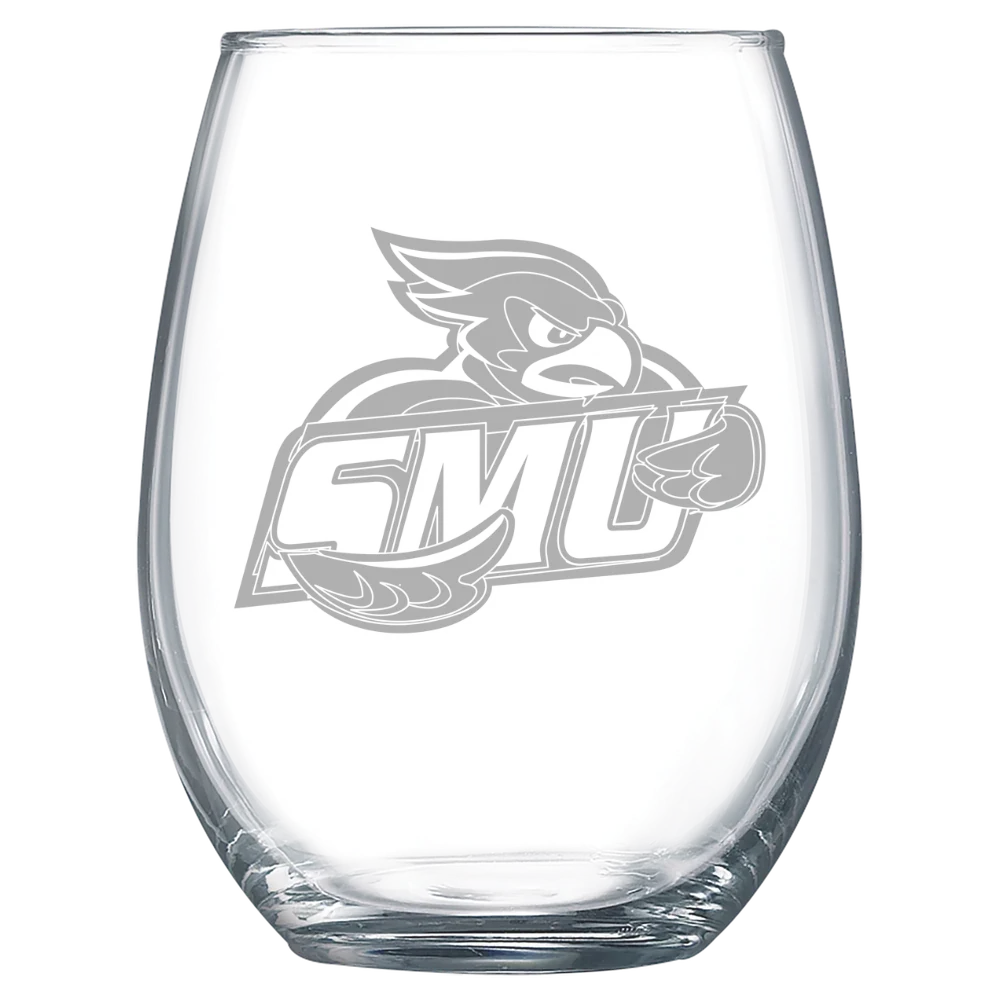 Saint Mary's University of Minnesota Polar Camel 15 oz. Stemless Wine Glass