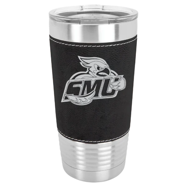 Saint Mary's University of Minnesota Polar Camel 20 oz. Leatherette Grip Tumbler with Standard Lid