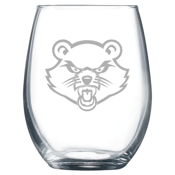 Saint Vincent College Polar Camel 9 oz. Stemless Wine Glass