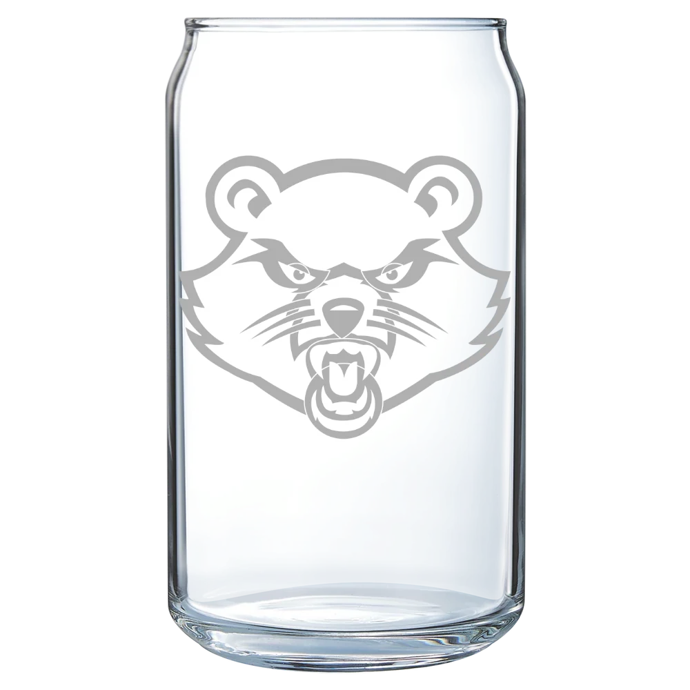 Saint Vincent College Polar Camel 16 oz. Can Glass