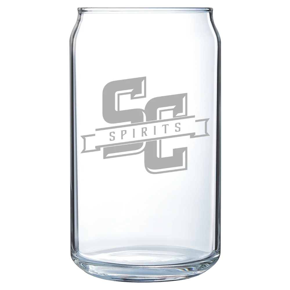 Salem College (North Carolina) Polar Camel 16 oz. Can Glass