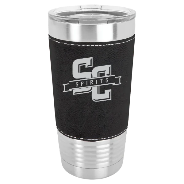 Salem College (North Carolina) Polar Camel 20 oz. Leatherette Grip Tumbler with Standard Lid