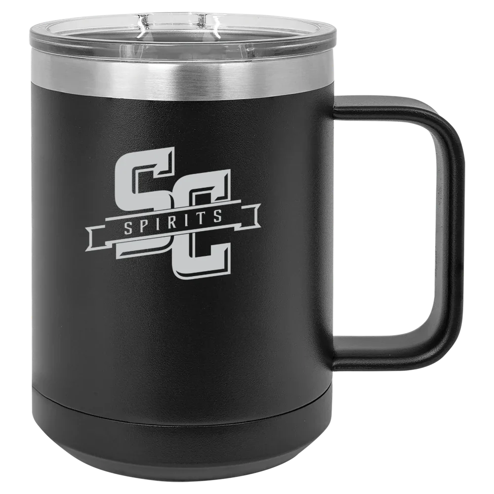 Salem College (North Carolina) Polar Camel 15 oz. Mug with Slider Lid