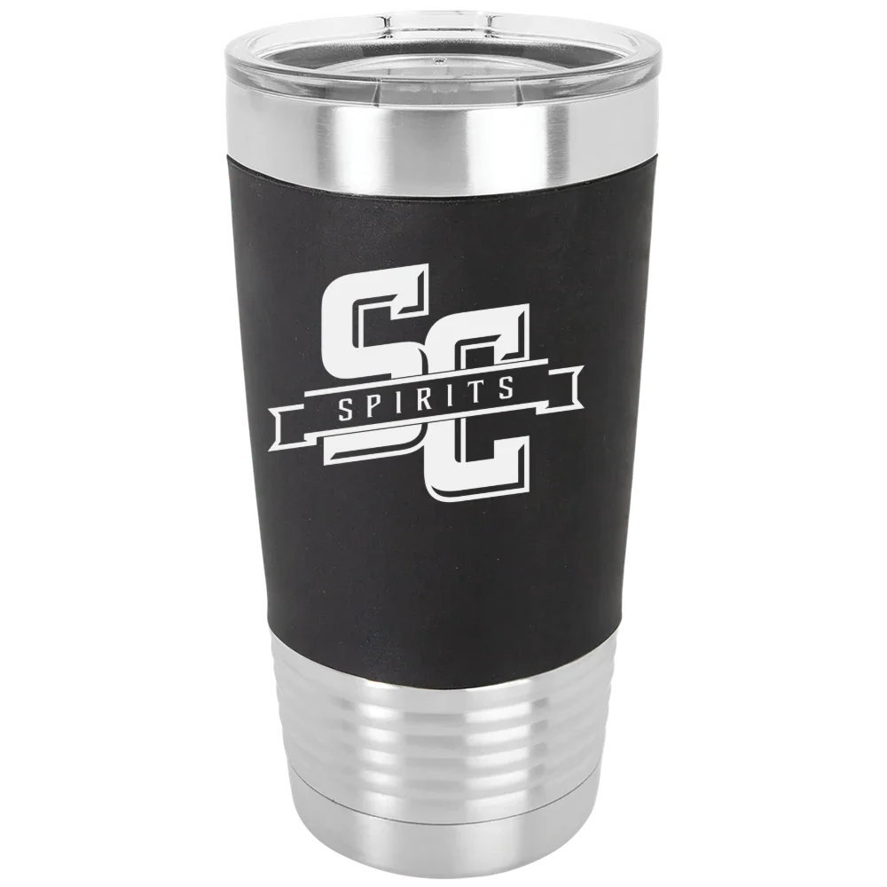Salem College (North Carolina) Polar Camel 20 oz. Silicone Grip Tumbler with Standard Lid