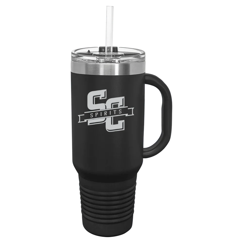 Salem College (North Carolina) Polar Camel 40 oz. Travel Mug with Snap Lid & Straw