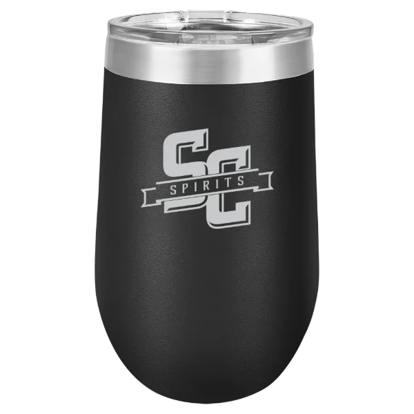 Salem College (North Carolina) Polar Camel 16 oz. Stemless Wine Tumbler