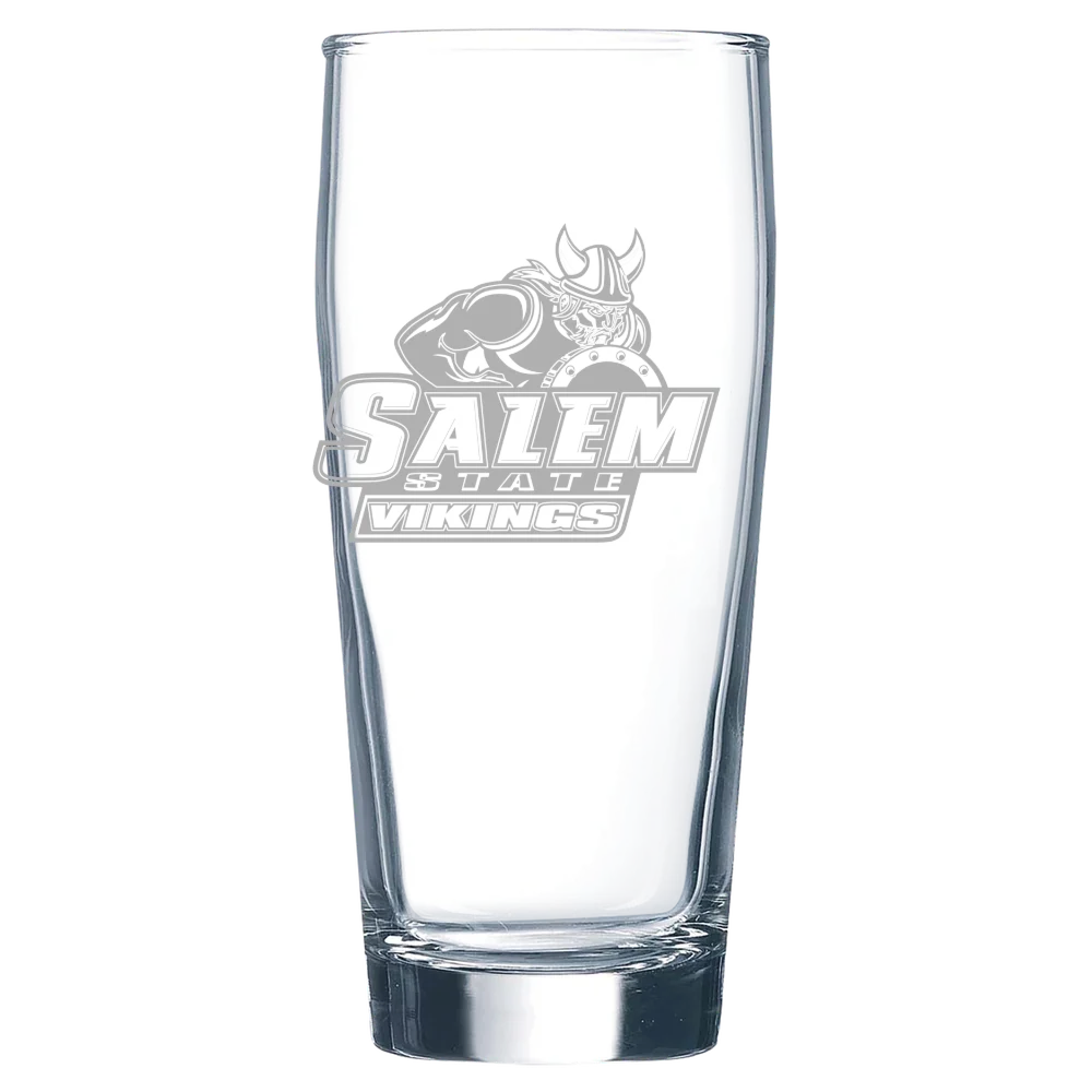 Salem State University Polar Camel 16 oz. Willi Becher Beer Glass