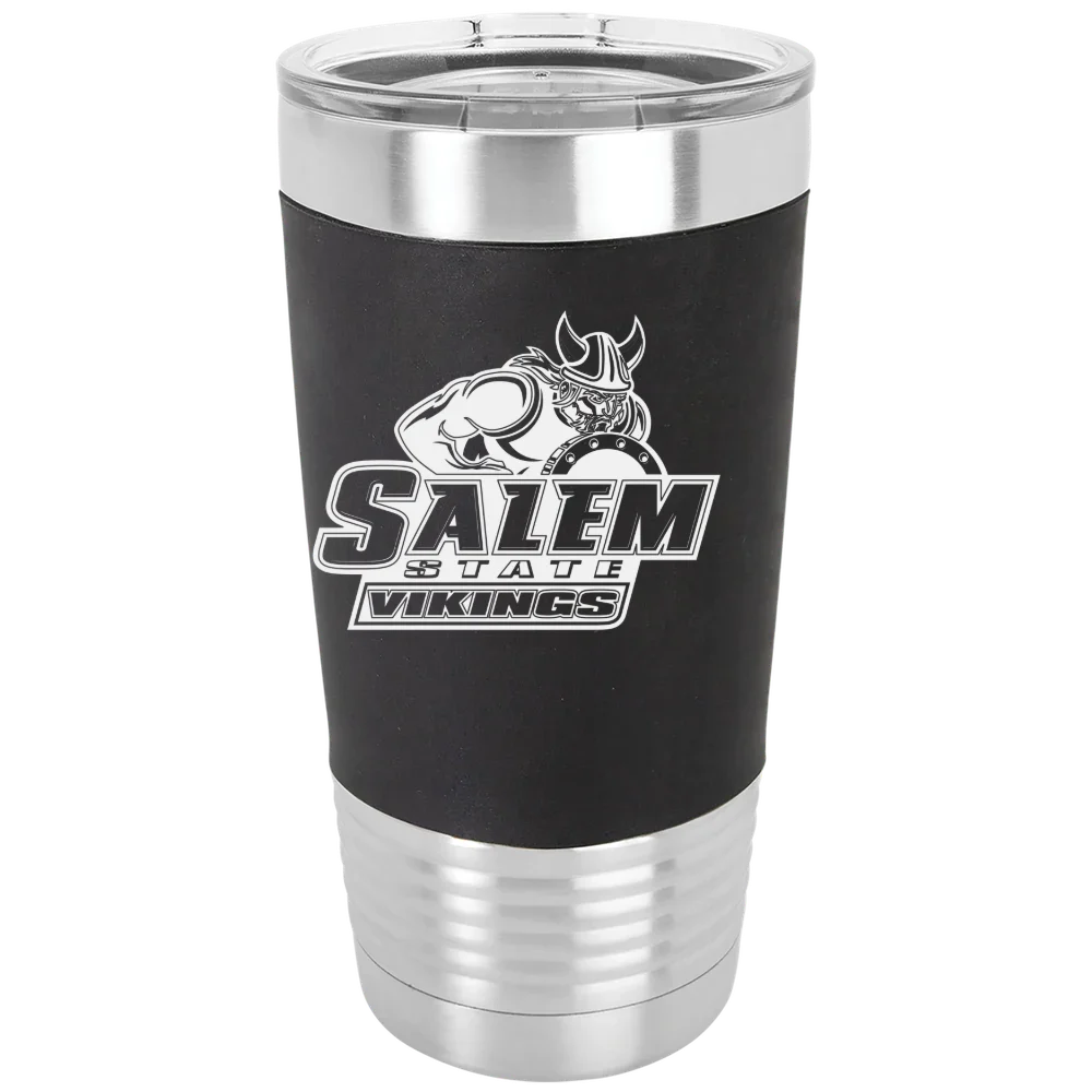 Salem State University Polar Camel 20 oz. Silicone Grip Tumbler with Standard Lid