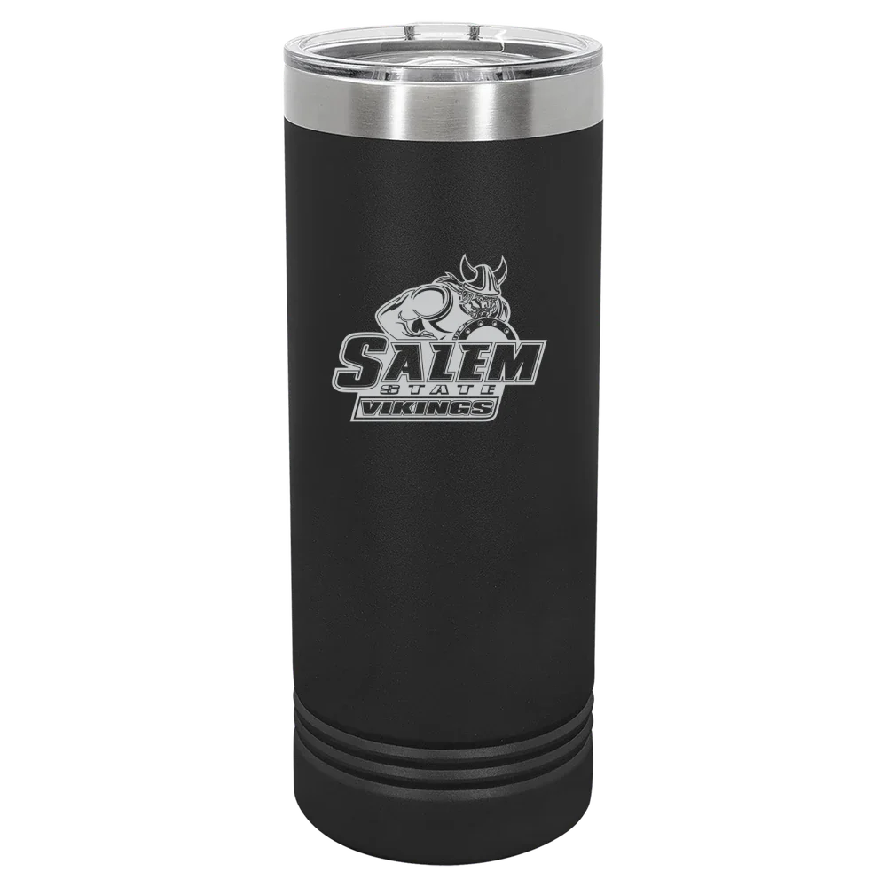 Salem State University Polar Camel 22 oz. Skinny Tumbler with Slider Lid