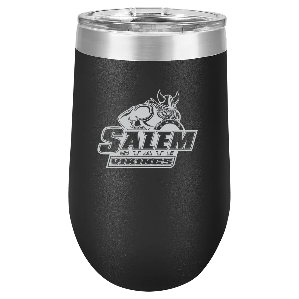 Salem State University Polar Camel 16 oz. Stemless Wine Tumbler