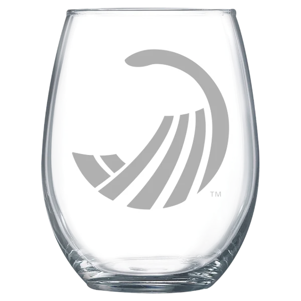 Salve Regina University Polar Camel 15 oz. Stemless Wine Glass