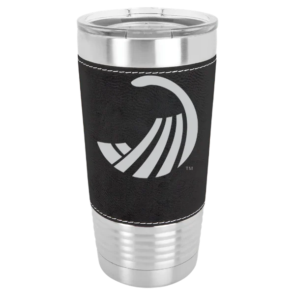 Salve Regina University Polar Camel 20 oz. Leatherette Grip Tumbler with Standard Lid