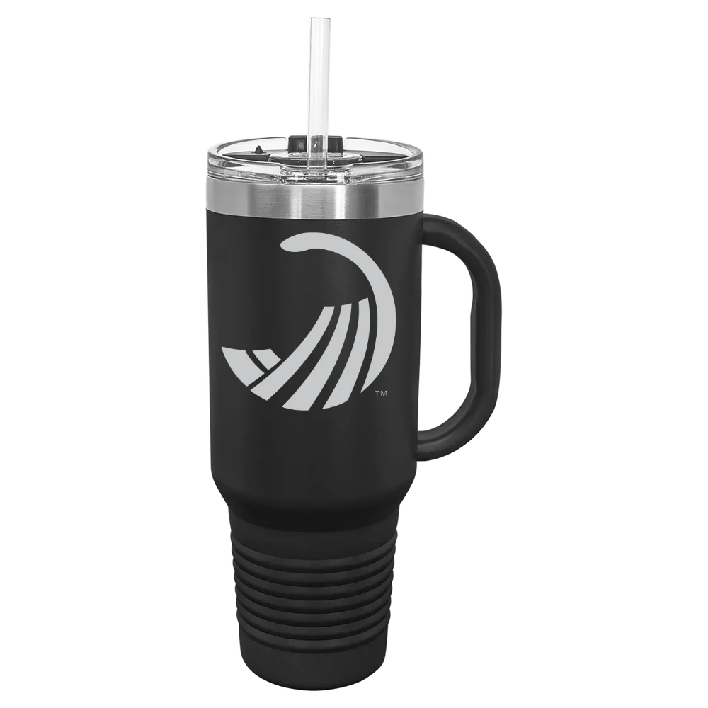 Salve Regina University Polar Camel 40 oz. Travel Mug with Snap Lid & Straw