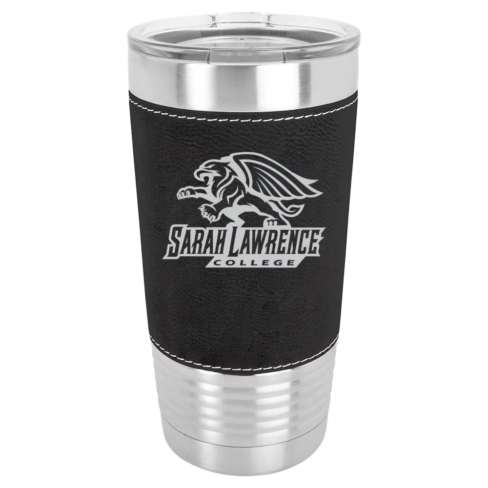 Sarah Lawrence College Polar Camel 20 oz. Leatherette Grip Tumbler with Standard Lid