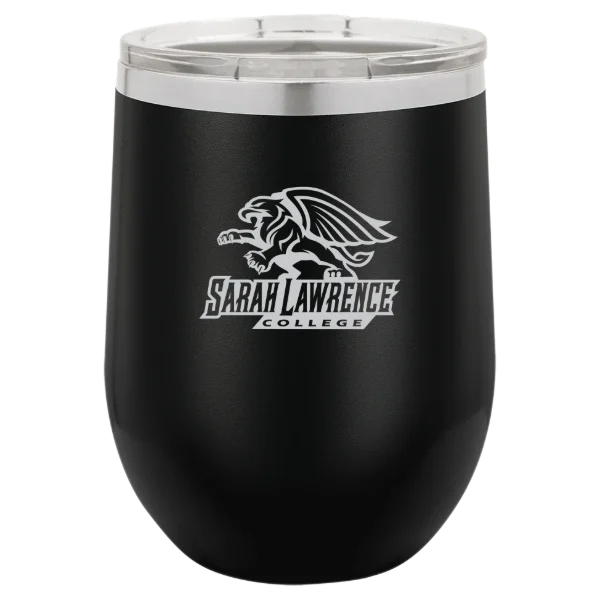 Sarah Lawrence College Polar Camel 12 oz. Stemless Wine Tumbler