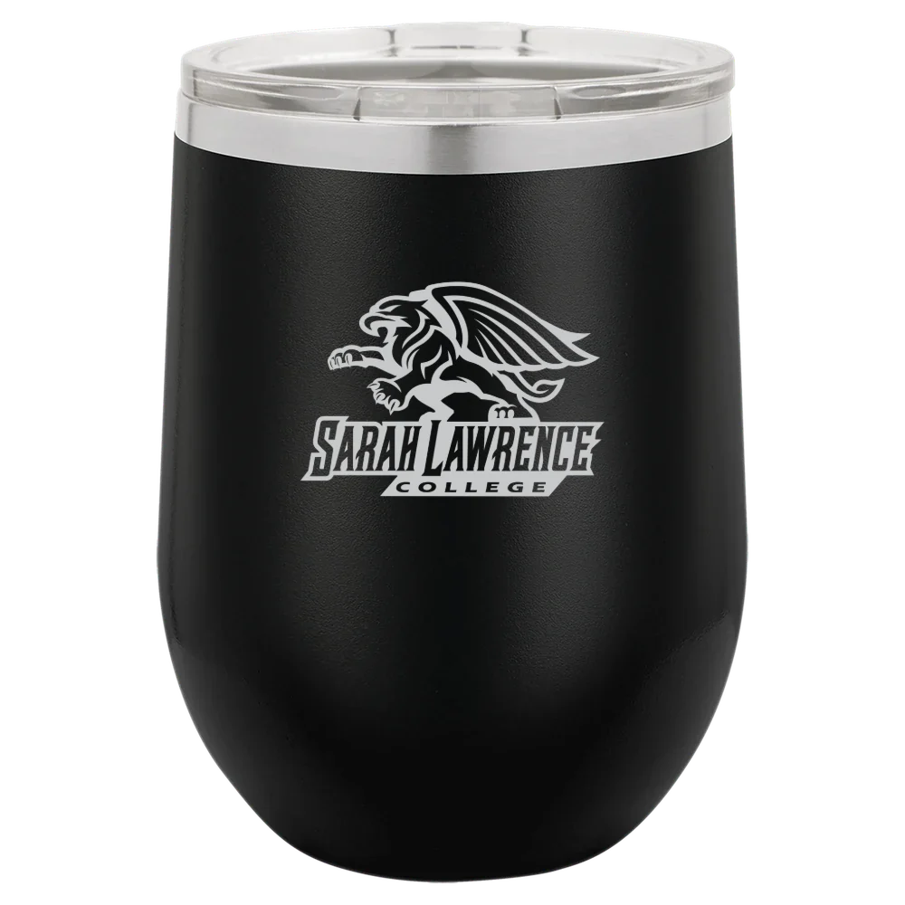 Sarah Lawrence College Polar Camel 12 oz. Stemless Wine Tumbler
