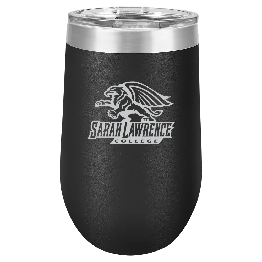 Sarah Lawrence College Polar Camel 16 oz. Stemless Wine Tumbler