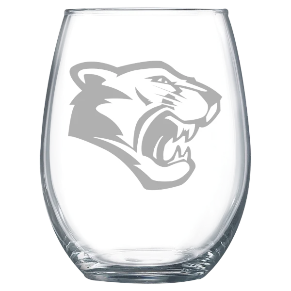 Schreiner University Polar Camel 15 oz. Stemless Wine Glass