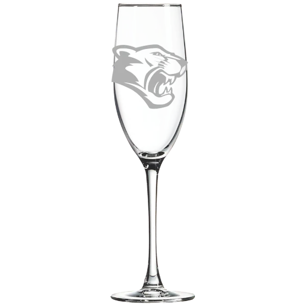Schreiner University Polar Camel 8 oz. Champagne Flute