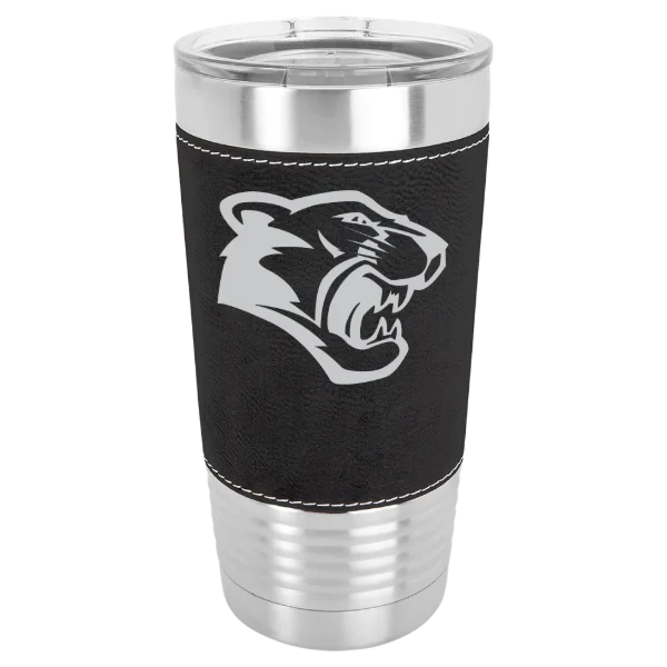 Schreiner University Polar Camel 20 oz. Leatherette Grip Tumbler with Standard Lid