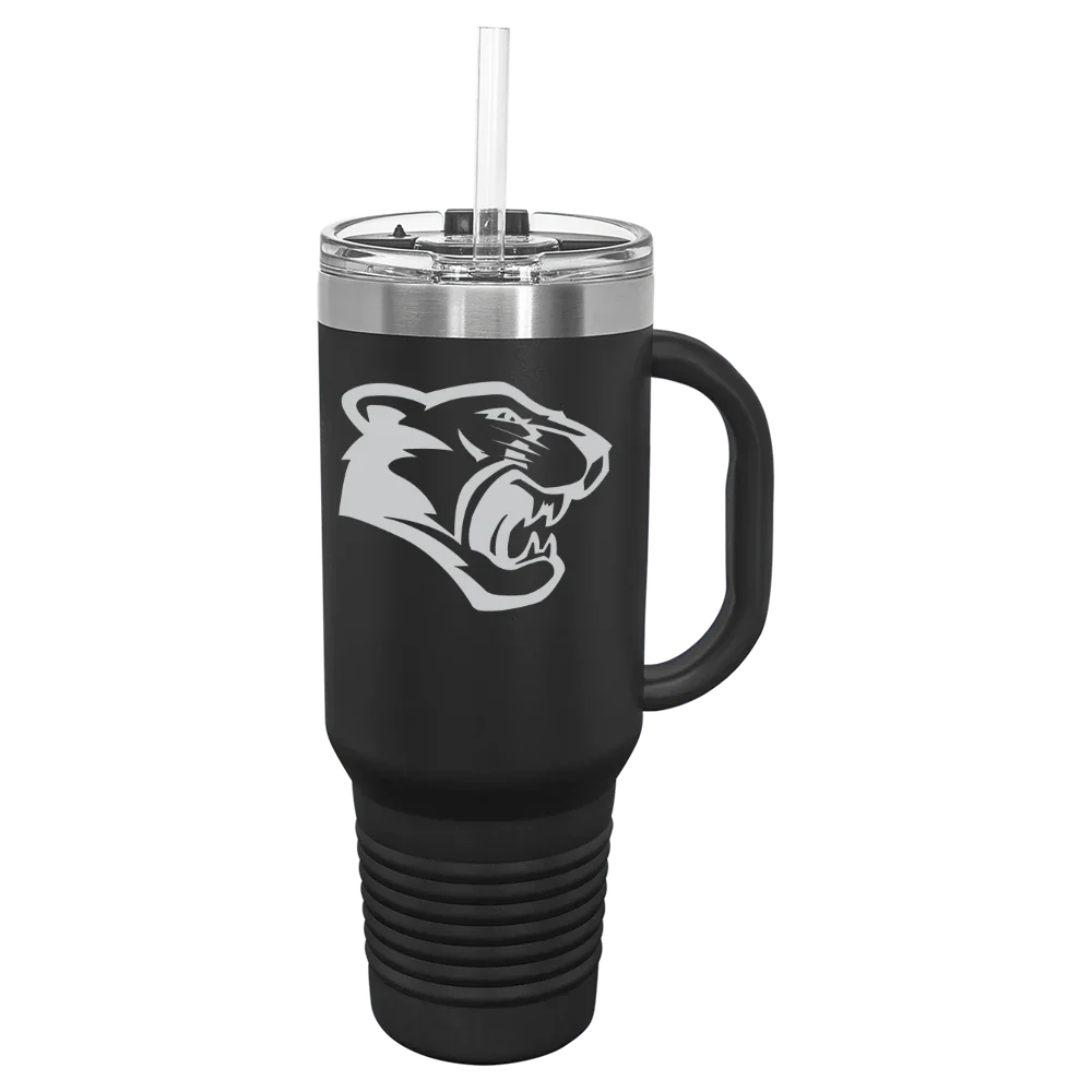 Schreiner University Polar Camel 40 oz. Travel Mug with Snap Lid & Straw