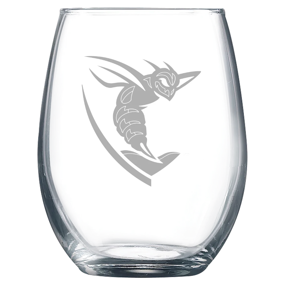 Shenandoah University Polar Camel 9 oz. Stemless Wine Glass