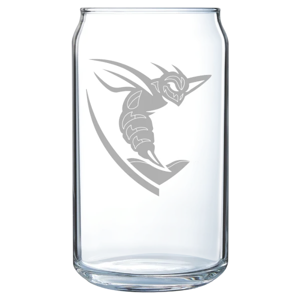 Shenandoah University Polar Camel 16 oz. Can Glass